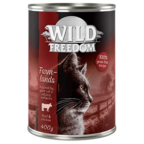 Wild Freedom Adult Cat Wet Food 6 x 400g (Mixed Pack)