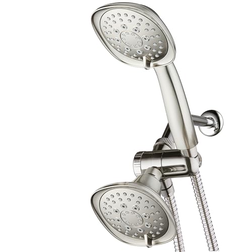 Ducha AquaDance cuadrada con manguera 72 pulgadas miniatura 1