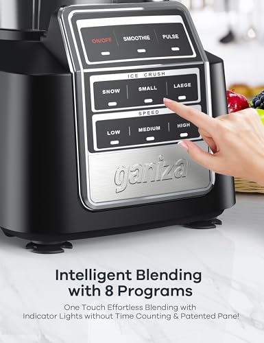 Ganiza Professional Smoothie Blender - 1800W Power - Image 3