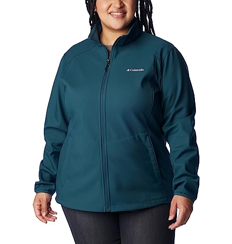 Image of Columbia Women Polyester Short Length Kruser Ridge II Softshell Hiking and Trekking Jacket