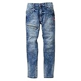 G.GROUND デニム カーゴパンツ 1682-08 G.G ストレッチ 伸長率85% 吸汗性 野帳ポケット 作業着 作業服 SOWA 上下セット可 プロユニステッカー付き [557.ミッドインディゴ L]