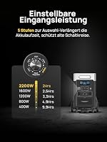 AFERIY 3600W3840Wh Tragbare Powerstation, Erweiterbar~11520Wh, mit Rädern – Ansicht 6