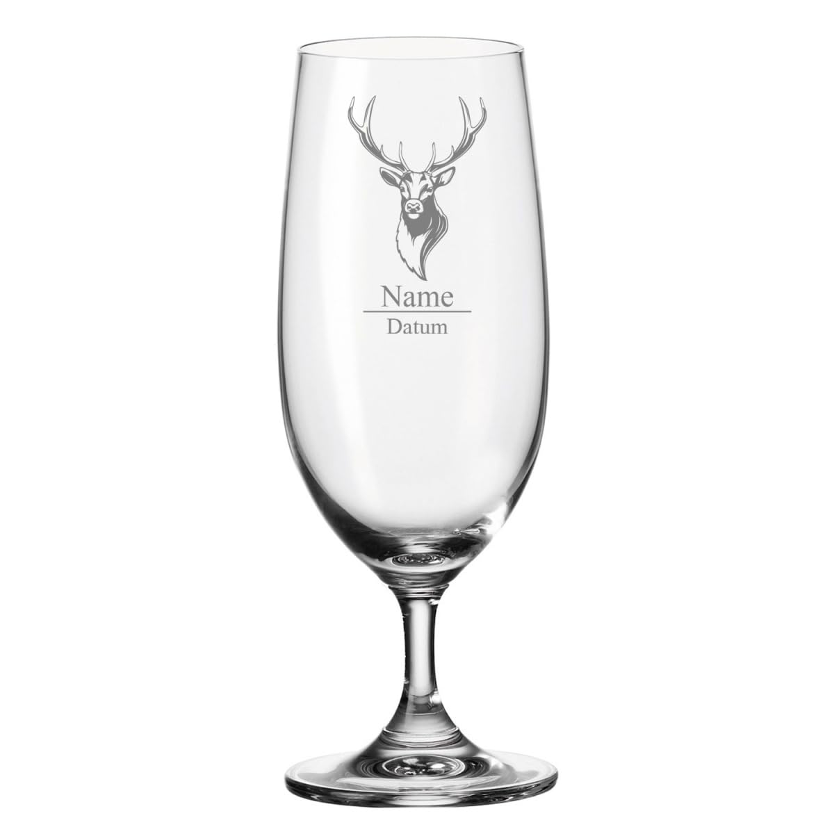 Leonardo - Bicchiere da birra con incisione, personalizzabile con nome, tulipano di birra come regalo per gli intenditori di birra, idea regalo per uomini - regalo per papà per la festa del