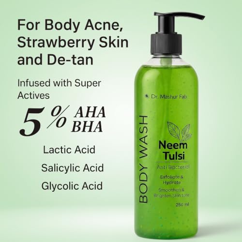Image of Body Wash - Exfoliating & Hydrating Formula | Brightens Skin Tone | 250ml Multiple Fragrance (1, GREEN)