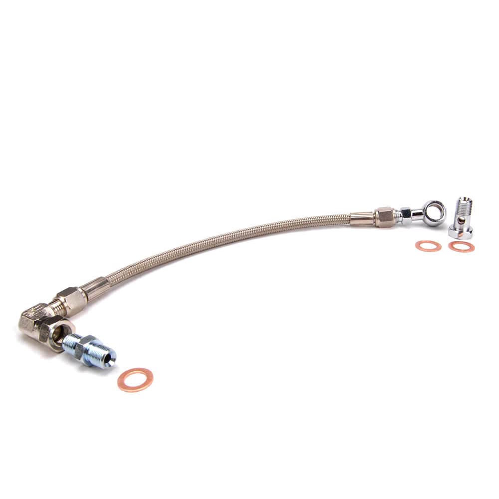 Turbo Oil Feed Line Compatible with Mini Cooper R56 R58 R60 07~12 with Garrett GT25R GT28R GTX28R Turbo