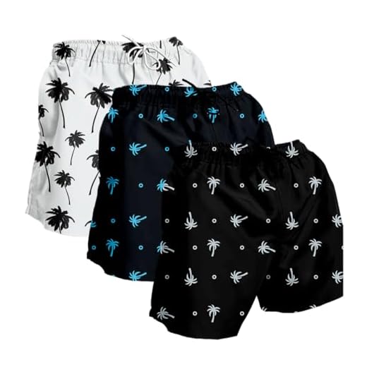 Kit 3 Shorts Moda Praia Lisos Tactel Masculinos Cordão Neon Relaxado (BR, Alfa, GG, Regular, Regular, Branco Coq, Azul Coq, Preto Coq)