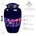 Mushroom Urn, Large Urns for Human Ashes, Urn for Ashes Adult Male, Urn for Ashes for Women, Urns for Adult Human Ashes, Adult Cremation Urns(Size - 10inch)