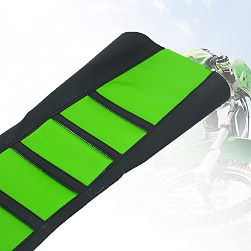 Universal Motorcycle Rubber Seat Cover Vinyl For Klr650 Kx450F Kx250F Kx65 Klx110L Kx85 Dirt Bike Enduro Green #TOP4