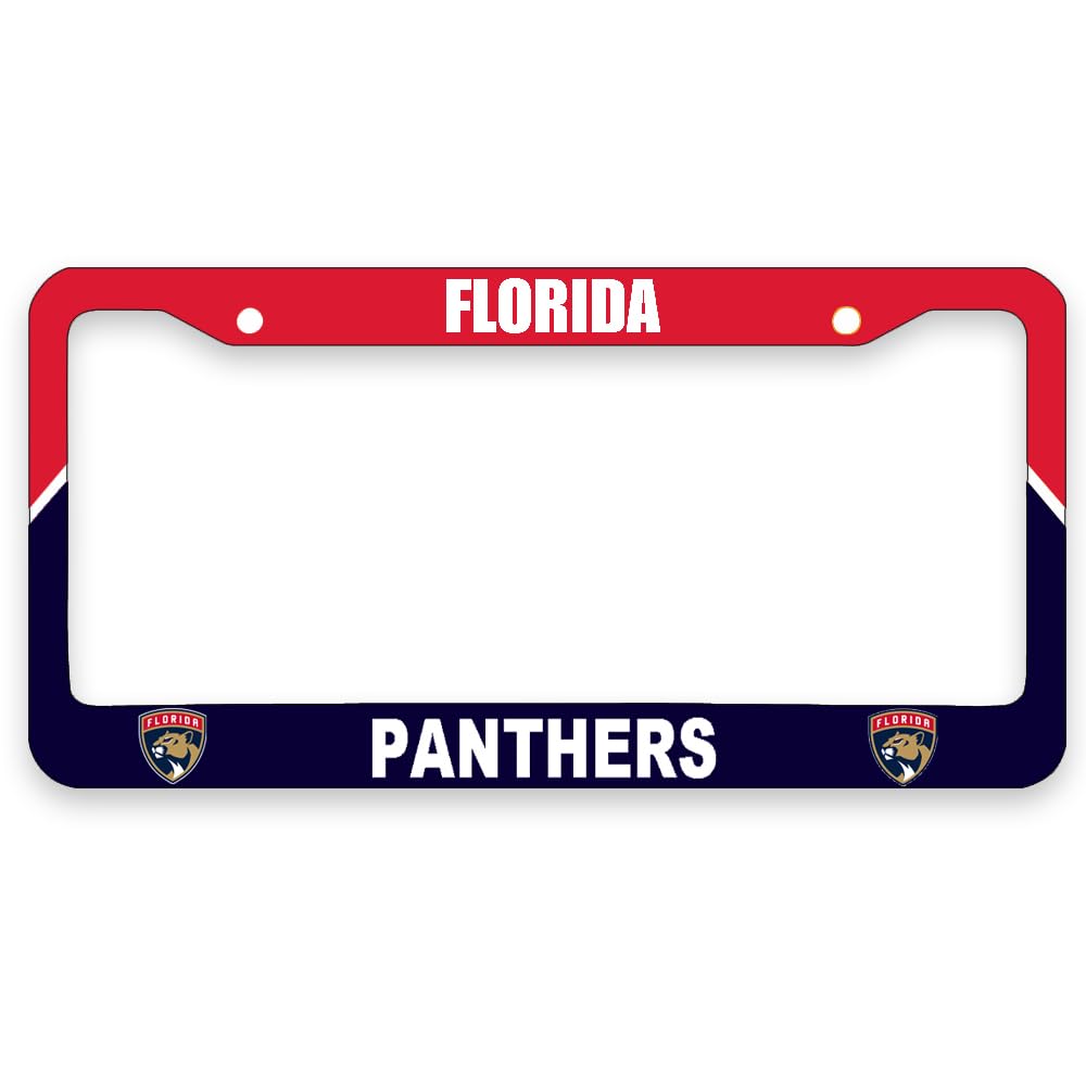 new-brand-2-pack-aluminum-alloy-license-plate-frame-for-panthers