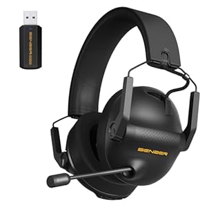 Senzer SG600 Pro Wireless Gaming Headset Schwarz