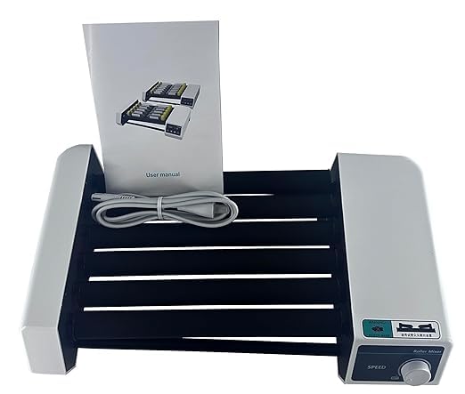 Roller Mixer Lab Roller Shaker Machine with 6 Rollers Rotating Shaking Speed 20 to 80rpm Specs φ6 to 34mm Brush Motor