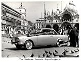  Original-Fotografie. The Sunbeam Venezia Superleggera.
