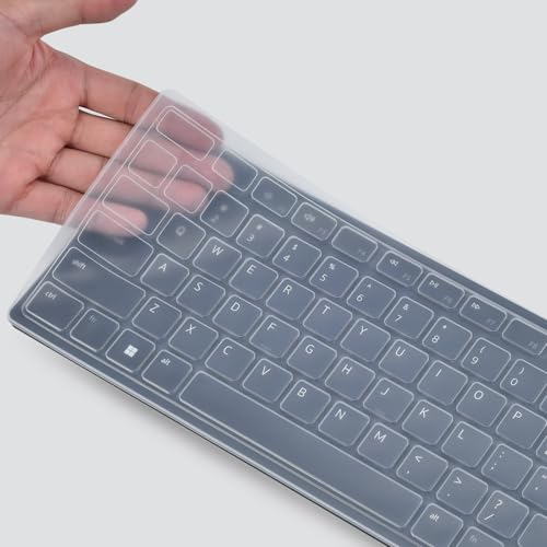 Protector para Teclado Dell Pro KM5221W y KB700 Silicona miniatura 2