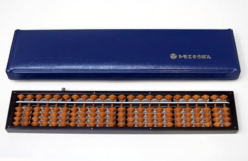 Amazon | トモエ算盤 そろばん 23桁 ワンタッチ ON800 樺玉 | そろばん