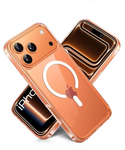 Image of WOW IMAGINE Ultra-Hybrid Back Case Cover for iPhone 17 Pro | Compatible with MagSafe | Drop and Camera Protection | Shock Proof Crystal Clear Mobile Back Case (PC+TPU, Transparent)