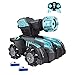 Bomba d'acqua che mira e lancia Carro armato RC Battaglia militare 4WD per bambini con luce Telecomando 2.4G Veicolo corazzato Principiante Veicolo elettrico giocattolo per tutti i terreni Regalo Due