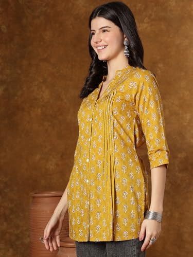 Image of Janakdulari Fashion Cotton Printed Top for Women and Girls (JDC-307)|| Party Office Home College Jean Wear