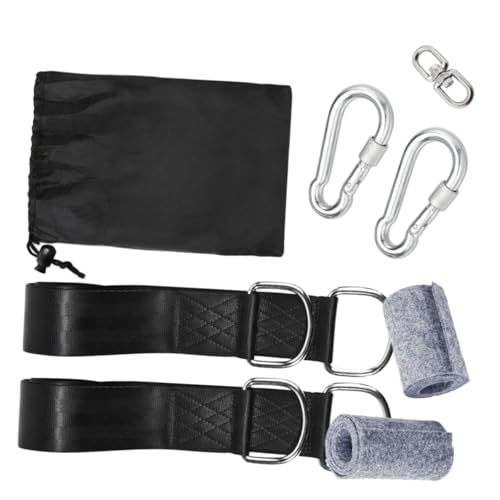 Sosoport Hanging Swing Chair Outdoor 8pcs Outdoor Portable Hammock Lifts Sling Chairs Outdoor Suite Rope Camping Strap Hammock Accessories Crib The Swing Swing Straps Outdoor Swing