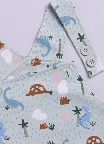 Image of BABYGO Baby Half Sleeve Rompers 100% Cotton for New Born Baby|Daily Suits for Baby Boys & Girls| 0-3M| 3-6M|6-9M|Onesies| Infant Clothes | Pack of 1