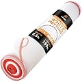 Construction Safety Debris Netting - 8.5 FT x 150 Ft Temporary White Mesh Netting Material, Scaffold Net Enclosure, Barricade, Visibility Barrier, Fencing Roll - Heavy Duty Fire Retardant Plastic