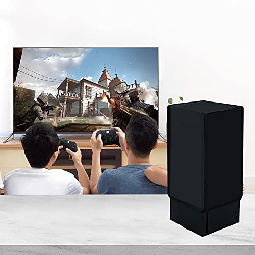 Mcbazel Dust Cover voor Xbox Series X Console, Anti Scratch beschermhoes Sleeve Soft Dust Guard voor Xbox Series X Console - Zwart - Afbeelding 3