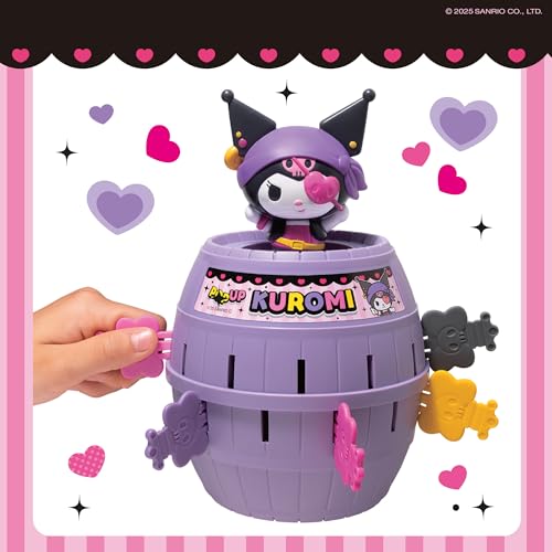 Image of TOMY Pop Up Kuromi - Family Action Game - 2-4 Players