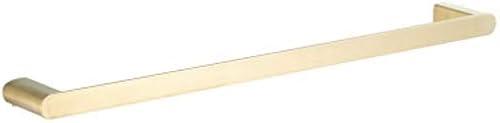 Miniatura 1 de FROZEB Toallero de latón con un solo riel para toallero estante de baño colgador de toallas montado en la pared accesorios de baño toallero
