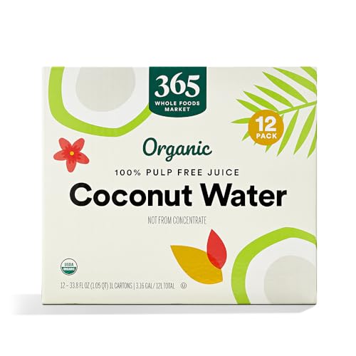 Image of 365 by Whole Foods Market,Organic Coconut Water , 12 ct