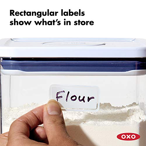 Image of OXO 11235300UKNEW Good Grips POP Container Removable Labels,White