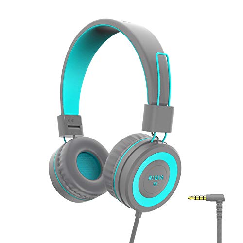 NIVAVA K8 Kids Headphones for Children Boys Girls Teens Wired Foldable Lightweight Stereo