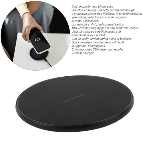 Cargador inalámbrico Irfora de 15W que elimina los cables rotos en tu Note 20 Pro 5