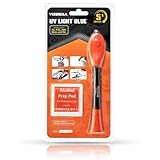 Visbella uv接着剤 強力 耐熱 瞬間接着剤 5秒で固まる 接着剤 プラスチック ABS 手芸用 陶器 木工 プラモデルや金属などに適する（4g） [並行輸入品]