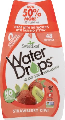 Image of SWEET LEAF, WATER DROPS,STRAWBRY KIWI 1.62 OZ (Pack of 2)