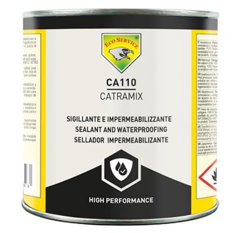 Generico CATRAMIX catramina vernice nera bituminosa impermeabilizzante ECO SERVICE 5 litri
