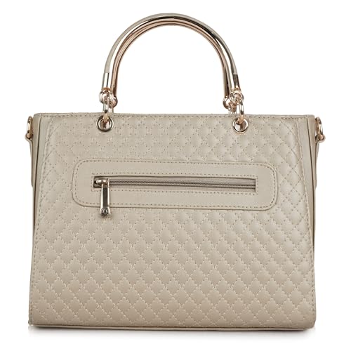 Image of Lady Quinton Quilted Handbag with Detachable Shoulder Strap