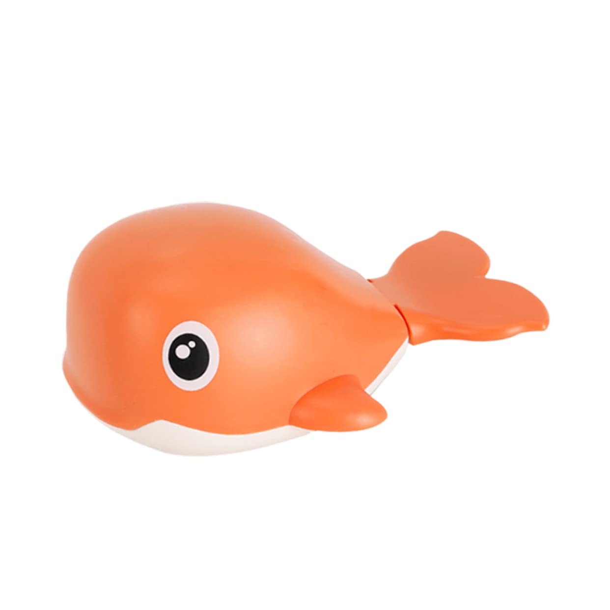 Kisangel Ballena de Juguete de baño Juguete baño Juguetes para Juguetes de baño Naranja