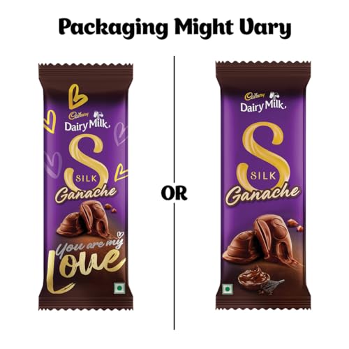 Image of Cadbury Dairy Milk Silk Ganache Chocolate Bar, 146 Gm (Pack Of 6)