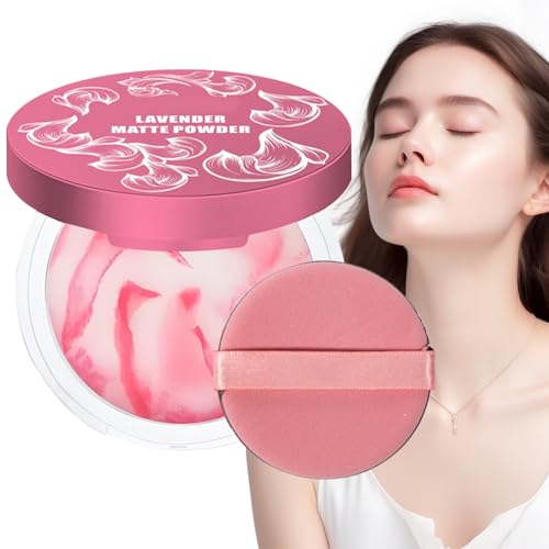 Polvo Facial Mate: Polvo Prensado Que Absorbe, Base Correctora Resistente Al Agua, Maquillaje Profesional Ligero | Compacto De Viaje Diario Para Mujeres Piel Grasa Control De Brillo Acabado Dur