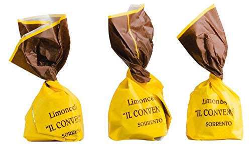 Praline Fondente alla Crema di Limoncello - 1000 g lose - Zartbitterpralinen, mit Limoncello-Creme gefüllt
