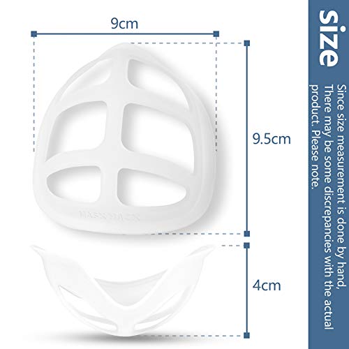 LW&GG 3D Mask Bracket Shell Silicone Turle Face Masks Inner Support Frame Insert Protection Stand Reusable for Comfortable Breathe & Protect Lip (Green Purple red)
