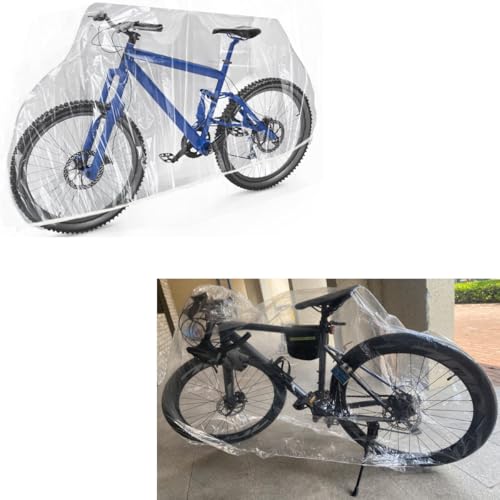 YehVeh Fahrradabdeckungen, Einweg-Fahrradabdeckungen, transparent, PEVA,...