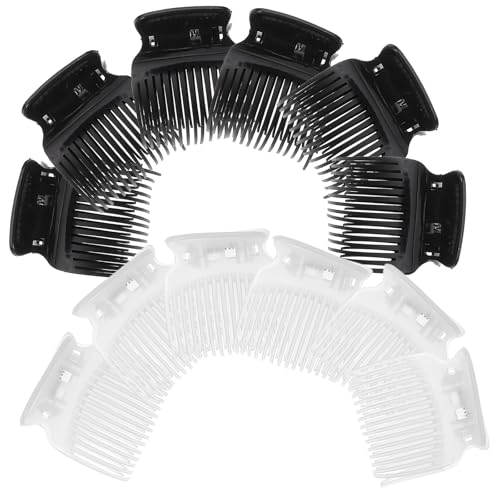 iplusmile 12 Pinzas de Plástico Abs para Rizador de Pelo, Herramienta de Peluquería Multifuncional para Peinado Rápido en Casa y Uso al Aire Libre