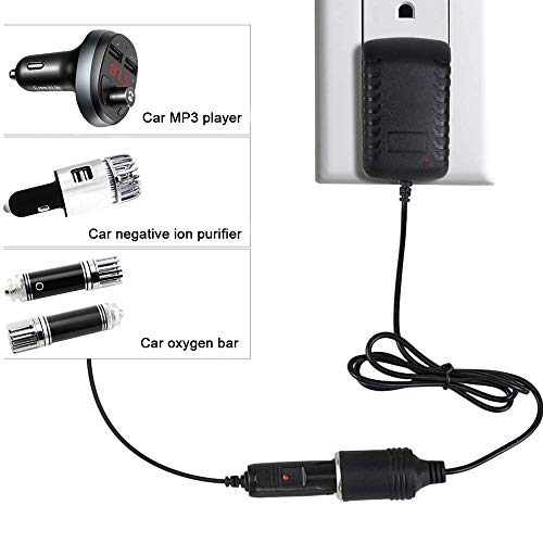 24w Car Adapter Cigarette Lighter 220V to 12V 2A Home Converter Car Adapter Car Charger Tester Car can be Connected Low-Power Car Humidifier,Car MP3,Home Cigarette Lighter Socket - Thumbnail 5
