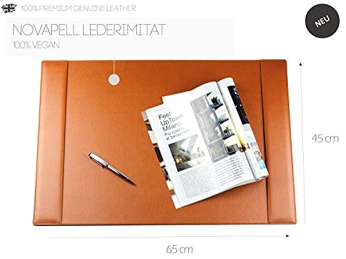 DELMON VARONE - Set da scrivania in ecopelle