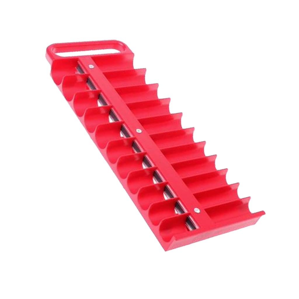 Le Porte-Douilles magnétique est la Solution idéale pour Organiser Vos Douilles en Atelier sur Chantier, permettant de Douilles Standard et Profondes dans Un Seul Support Pratique.