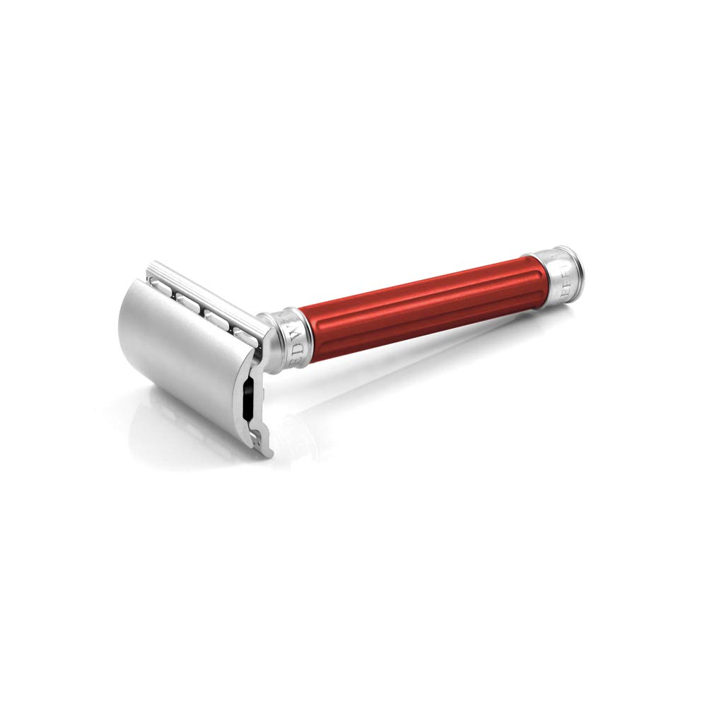 Amazon.co.jp: Edwin Jagger 3ONE6 スチールカミソリ(レッド 