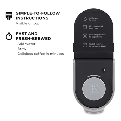 Keurig K-Suite Premium In-Room Hospitality Coffee Maker, Single Cup, Silver/Black - image 3