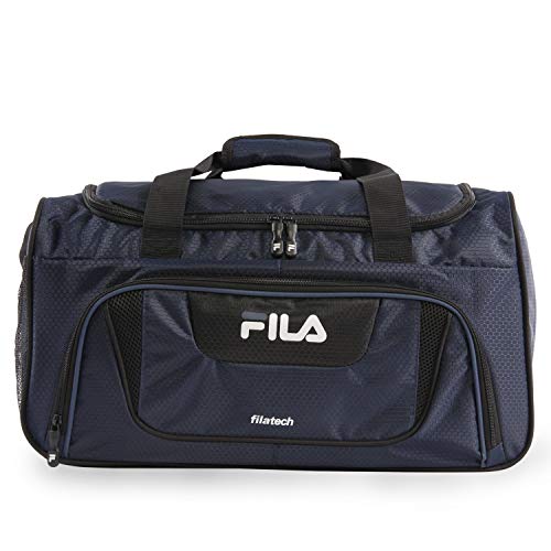 Fila Ace 2 Small Duffel Gym Sports Bag, Navy, One Size