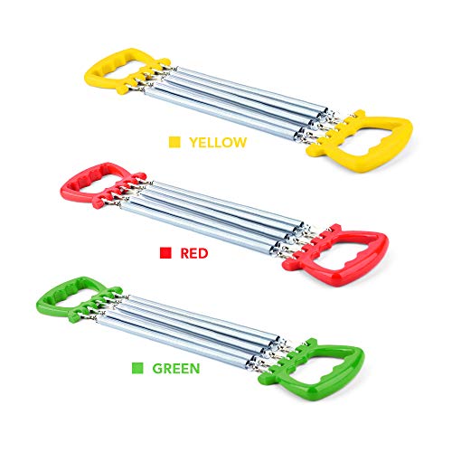 Expansor, Andoer Chilren Spring Chest Developer Expander Kids Tension Puller Fitness Muscles Exercíc