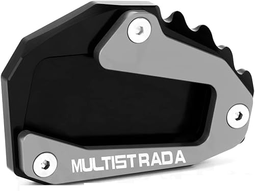 Miniatura 8 de EMLEVO Soporte para Ducati Multistrada V4 V4S Sport 1200 1200S Soporte de pie de motocicleta soporte lateral almohadilla de extensión de pie CNC